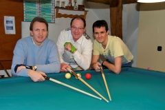 Entraînement billard artistique